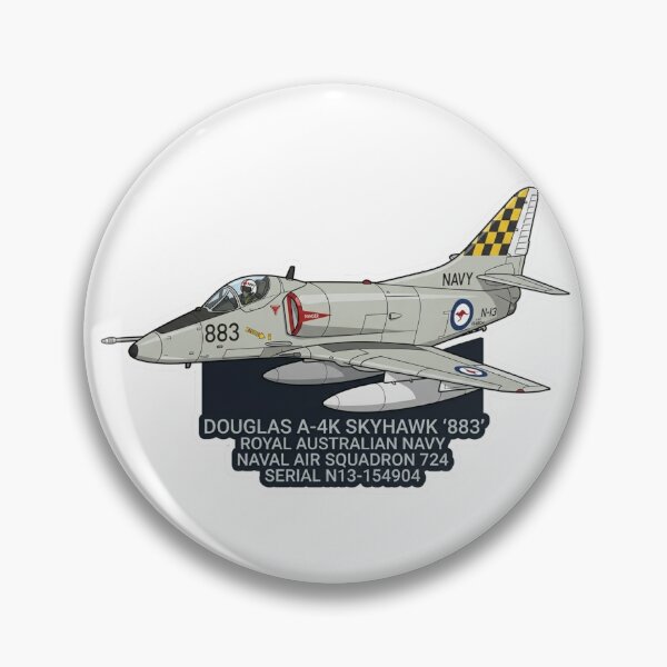 Item preview, A‑4K Skyhawk Navy Aviation Art designed and sold by AusWarfighters.