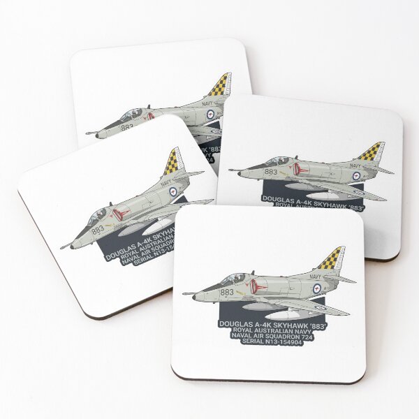 Item preview, A‑4K Skyhawk Navy Aviation Art designed and sold by AusWarfighters.