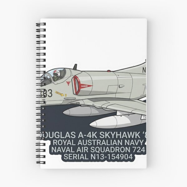Item preview, A‑4K Skyhawk Navy Aviation Art designed and sold by AusWarfighters.