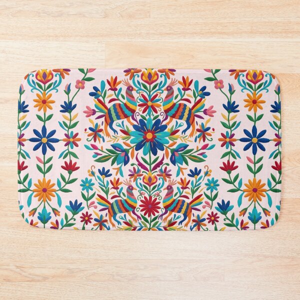 Item preview, Vibrant Mexican Folk Art Floral Pattern designed and sold by zenjiinspired.