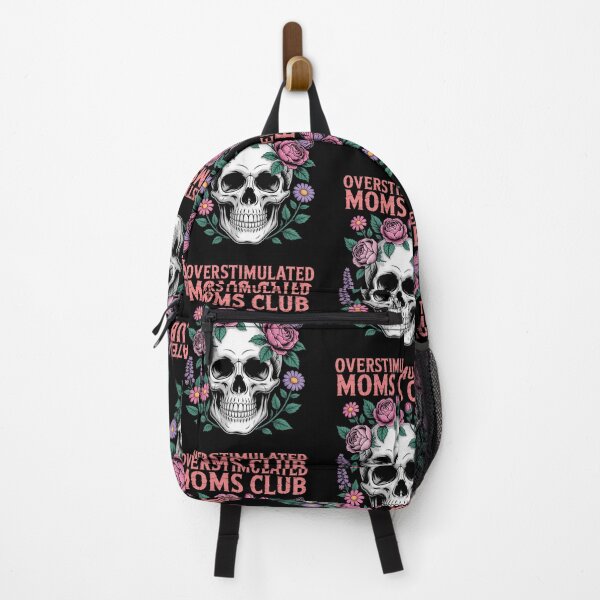 Item preview, Overstimulated Moms Club Cute Skull Mother_s Day designed and sold by elunyzexac.