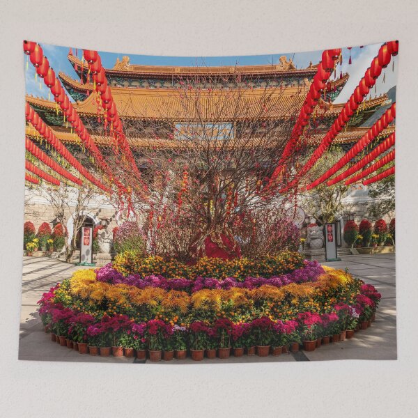 Item preview, Po Lin Monastery, Chinese New Year, Lantau Island, Hong Kong designed and sold by Ross.A.Campbell.