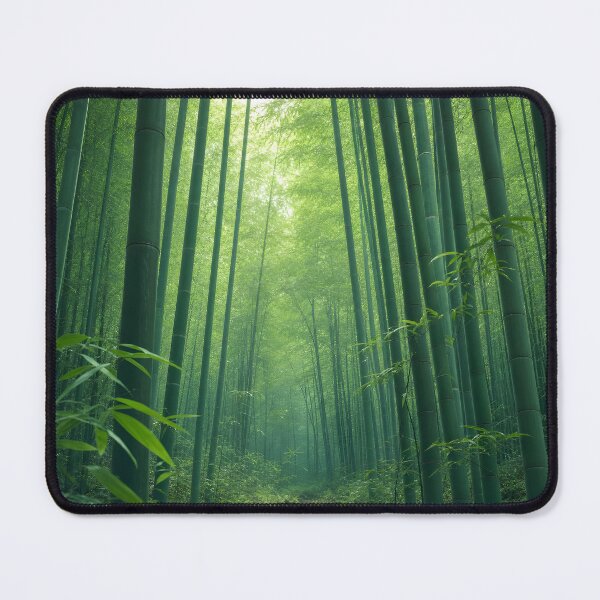 Item preview, Hidden Gem Jade and Warm Eucalyptus Bamboo Grove designed and sold by Glitchart66.