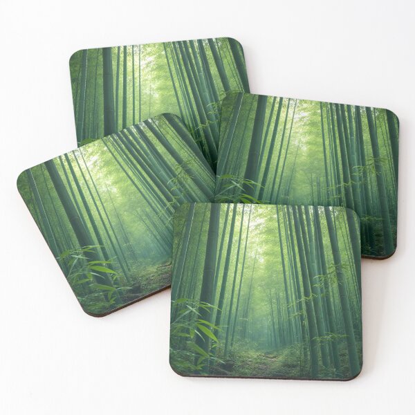 Item preview, Hidden Gem Jade and Warm Eucalyptus Bamboo Grove designed and sold by Glitchart66.
