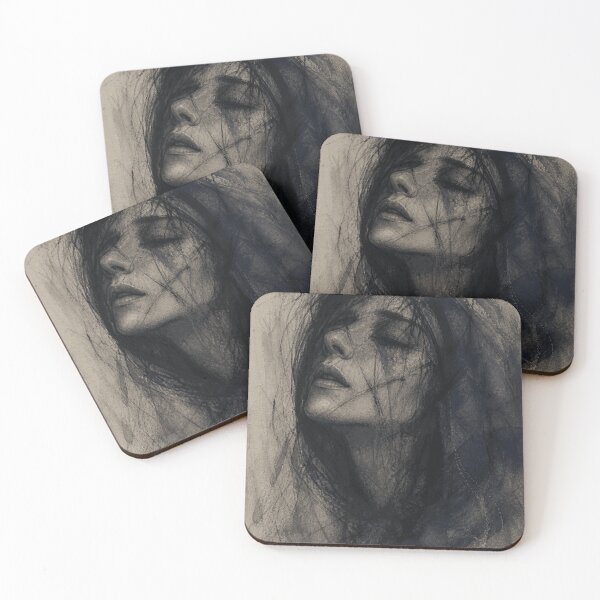 Item preview, Moody Woman Sketch Art designed and sold by JohnyOcon02.