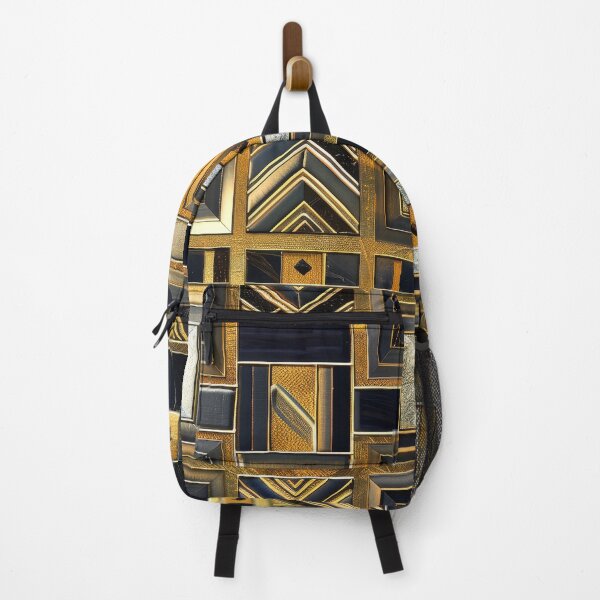 Item preview, Art Deco Geometric Golden And Black Designs Pattern designed and sold by DEC02.