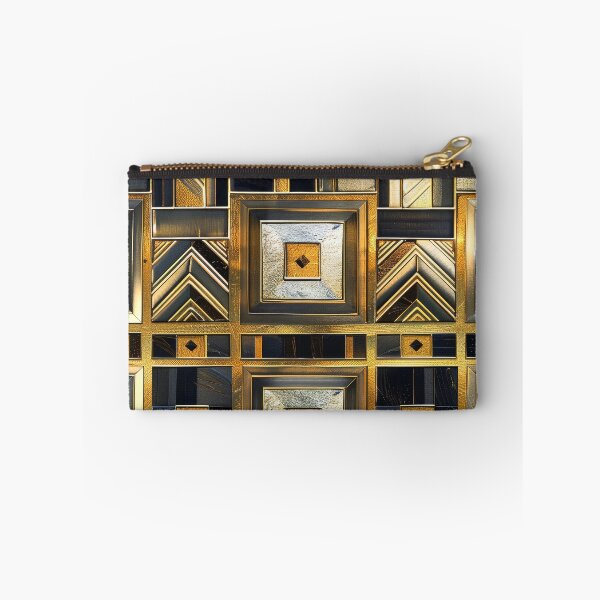Item preview, Art Deco Geometric Golden And Black Designs Pattern designed and sold by DEC02.
