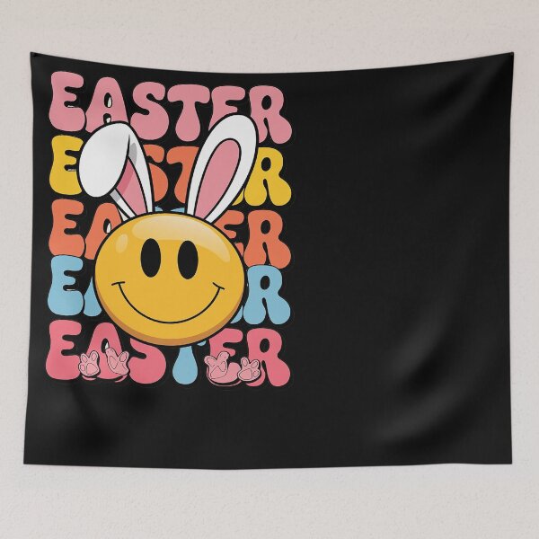 Item preview, Happy Easter Smile Bunny designed and sold by VinhSinh.
