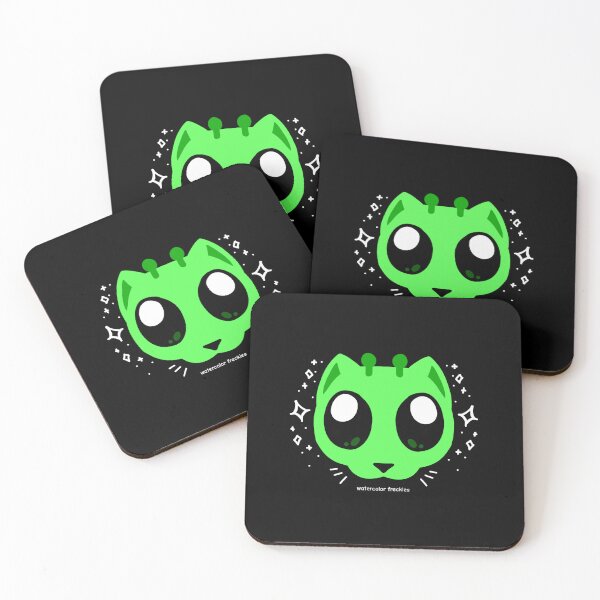 Item preview, Alien Cat Face Drawing designed and sold by WCFreckles.