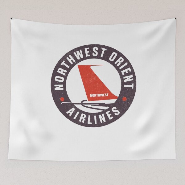 Item preview, Northwest Orient Airlines - vintage logo designed and sold by Primotees.