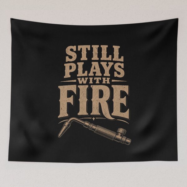 Item preview, Still Plays with Fire designed and sold by zoes-ink.
