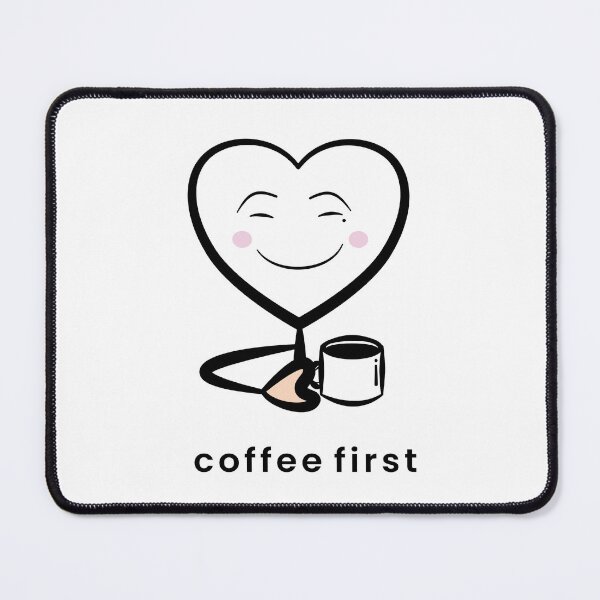 Item preview, Winsky Smile – Minimal Heart Face (Lower Text Edition) designed and sold by LluviaStudio.