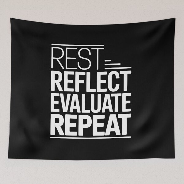 Item preview, Rest Reflect Evaluate Repeat Autism ADHD Neurodivergent Gift designed and sold by Say It With Ink.