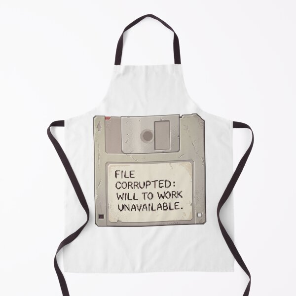 Item preview, File Corrupted | Y2K Anti-Hustle & Retro Tech Humor designed and sold by OVERRIDESTUDIOS.