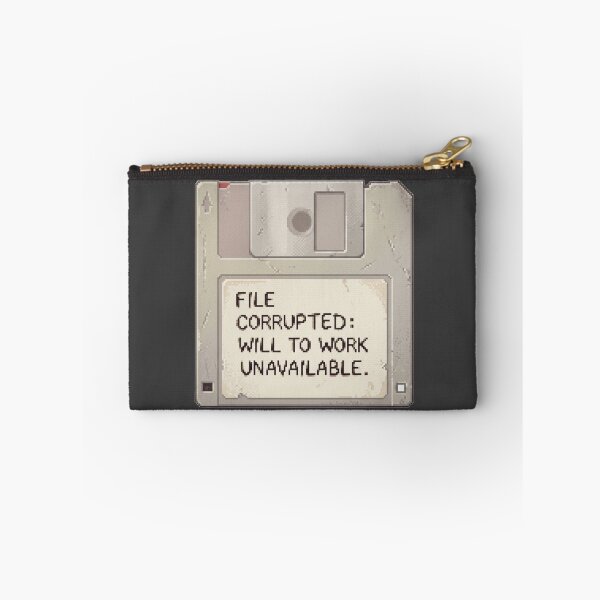 Item preview, File Corrupted | Y2K Anti-Hustle & Retro Tech Humor designed and sold by OVERRIDESTUDIOS.