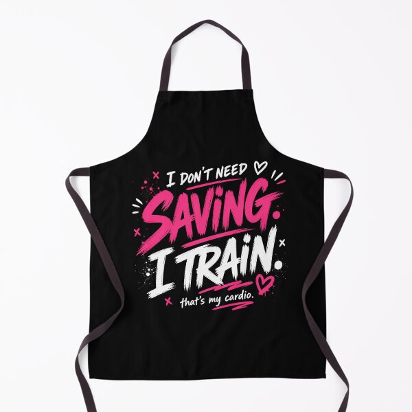 Item preview, I Don’t Need Saving I Train Funny Gym Quote designed and sold by StoryInCode.