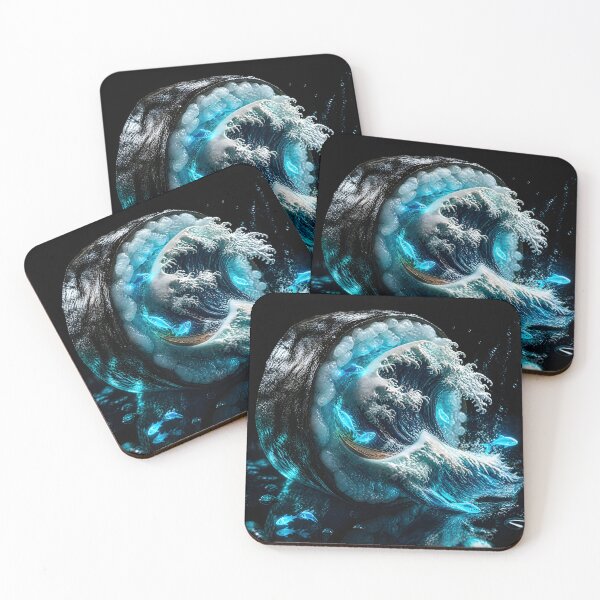 Item preview, The Great Wave Maki: Hokusai Spirit designed and sold by BGM by AI.