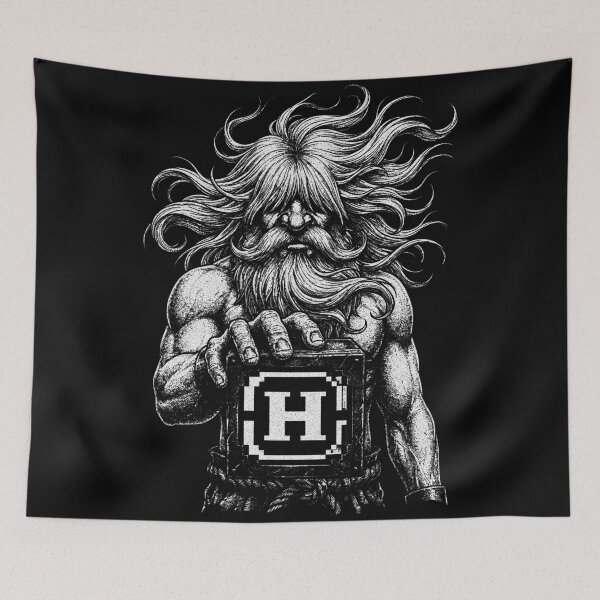 Item preview, Metal Slug Heavy Machinegun Black and White designed and sold by MadShroomPrints.