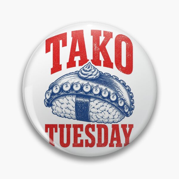 Item preview, Tako Tuesday. Tako means octopus in Japanese. designed and sold by Birdie and Flynn.