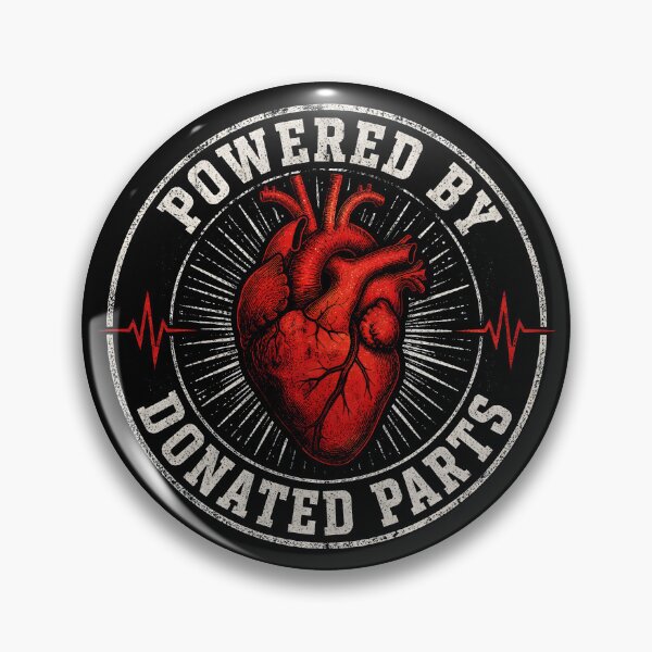 Item preview, POWERED BY DONATED PARTS designed and sold by zoes-ink.