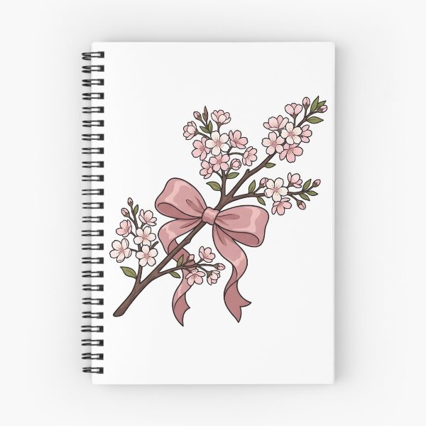 Item preview, pink cherry blossom bow spring designed and sold by Byte-shirt.