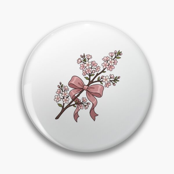 Item preview, pink cherry blossom bow spring designed and sold by Byte-shirt.