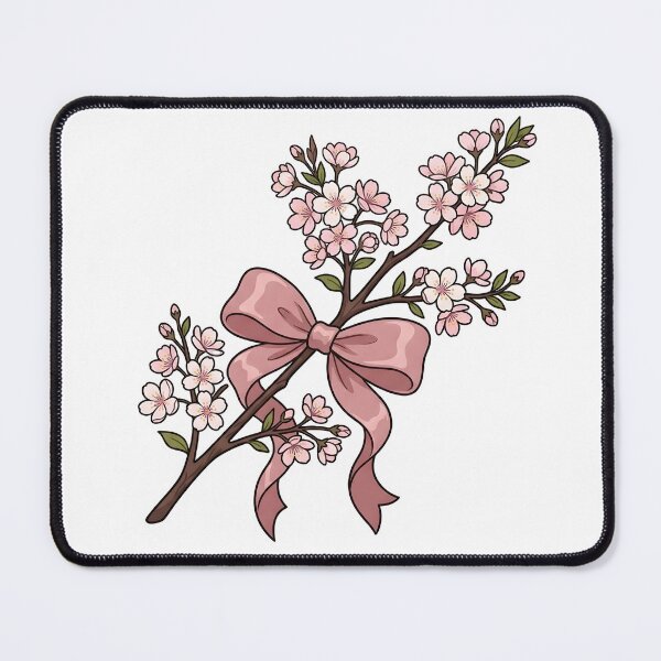 Item preview, pink cherry blossom bow spring designed and sold by Byte-shirt.