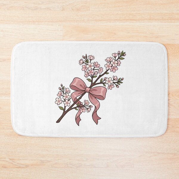 Item preview, pink cherry blossom bow spring designed and sold by Byte-shirt.