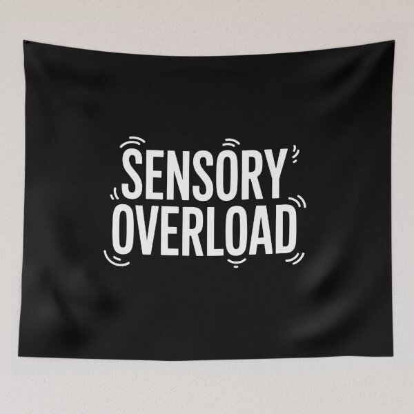 Item preview, Sensory Overload Autism ADHD Sensory Neurodivergent Gift designed and sold by Say It With Ink.
