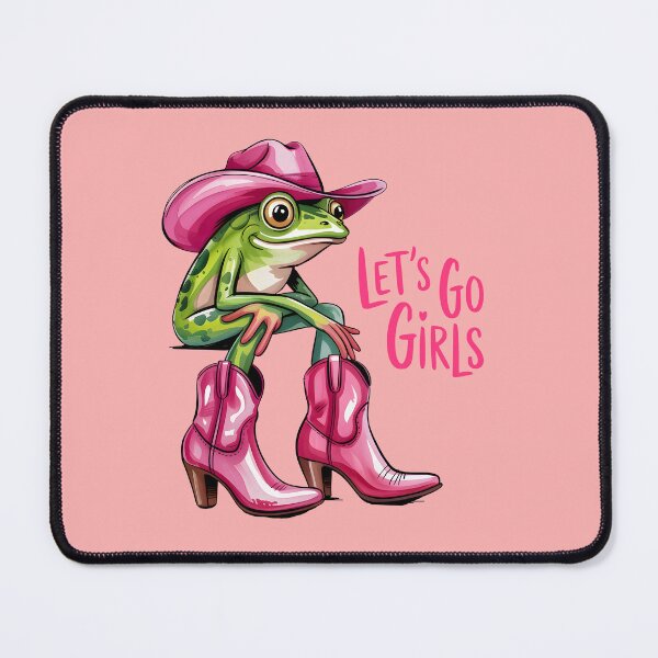 Item preview, Funny Country Frog Cowgirl designed and sold by Twist & Print.
