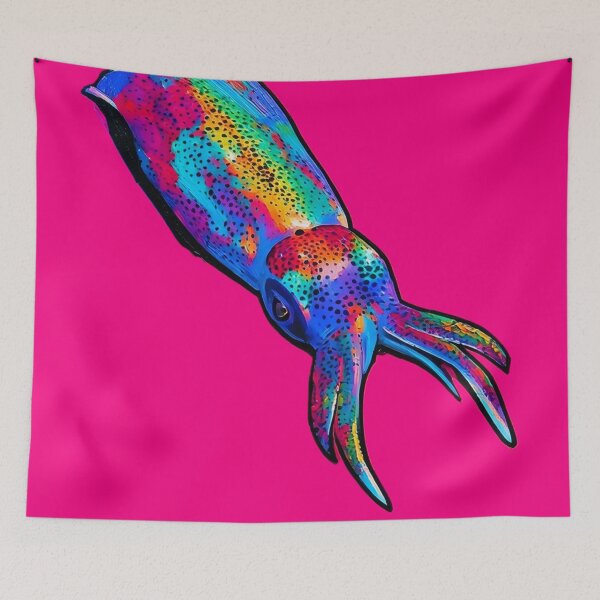 Item preview, Rainbow Reef Squid designed and sold by OceanVentures.