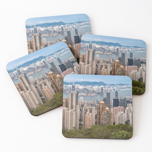 Item preview, Hong Kong Skyline and Victoria Harbour View from Victoria Peak, Hong Kong designed and sold by Ross.A.Campbell.