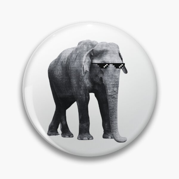 Item preview, Elephant with Sunglasses designed and sold by The Traveling Texan .