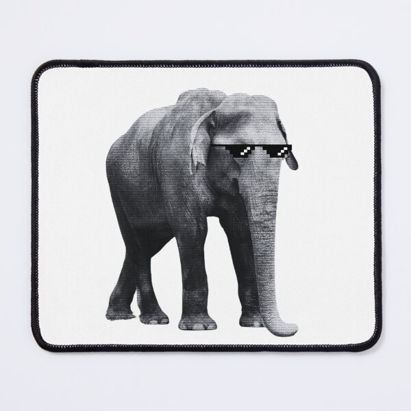Item preview, Elephant with Sunglasses designed and sold by The Traveling Texan .