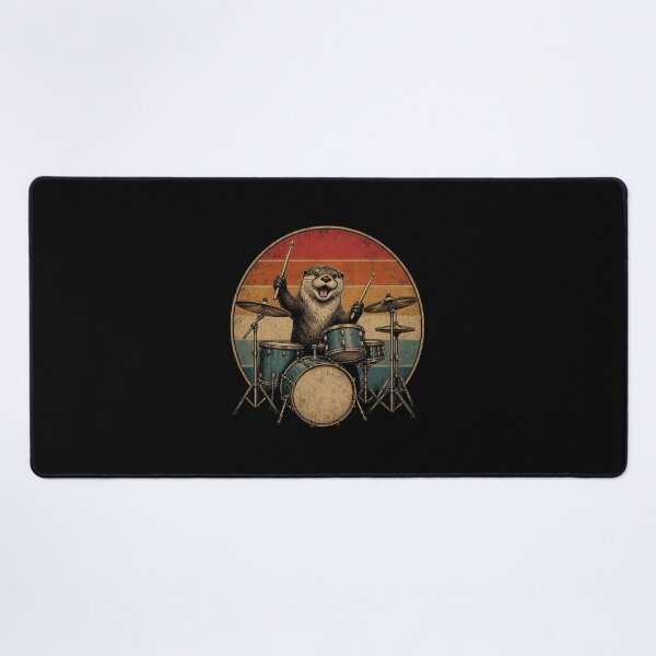 Item preview, Otter Drummer Rock designed and sold by zoes-ink.