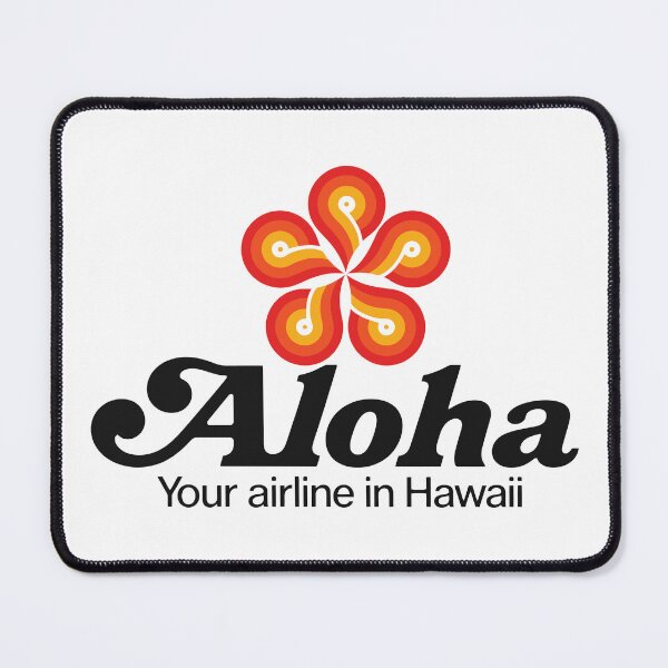 Item preview, Aloha Airlines 1979 Retro Logo Airline Livery Hawaiian Airlines designed and sold by RetroAviation.