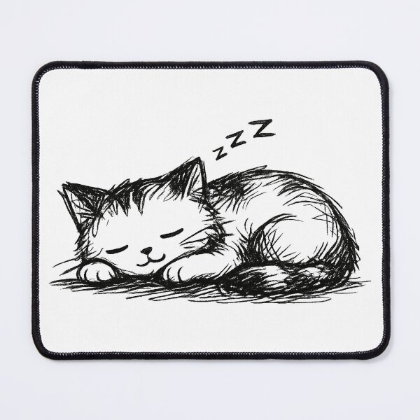 Item preview, Midnight Whisker Dream Nap designed and sold by ThereMiller.