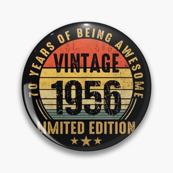 Item preview, 70th Birthday Vintage 1956 Original Birthday Distressed Design Gift Funny designed and sold by FernaRoje.