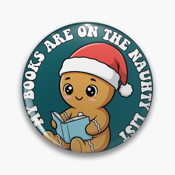 Item preview, My Books Are On The Naughty List designed and sold by AnidaClarmen.