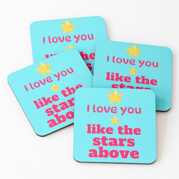 Item preview, I love you like the stars above designed and sold by Mauswohn.