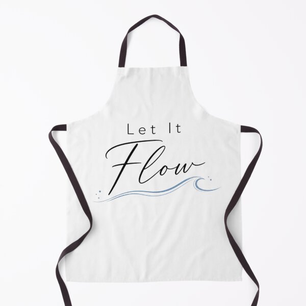 Item preview, Let It Flow Minimalist Quote Design | Calm Aesthetic Typography | Motivational Zen Art designed and sold by Sanika arts .