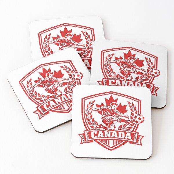 Item preview, Canada Soccer Crest Shirt – Maple Leaf Football Player Graphic, Canadian Pride Sports Design designed and sold by JonelCrafts.