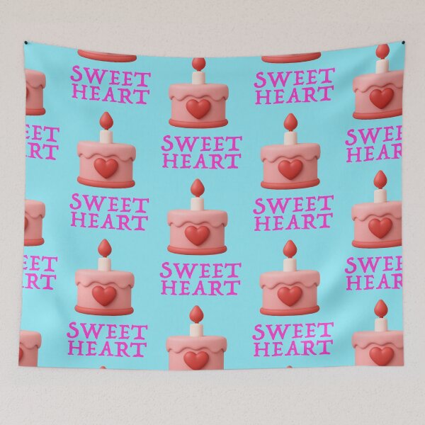 Item preview, Sweetheart cake with heart and candle designed and sold by Mauswohn.