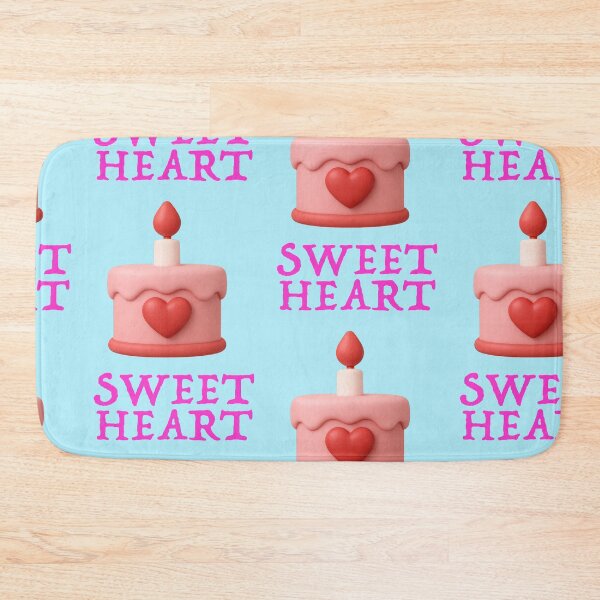 Item preview, Sweetheart cake with heart and candle designed and sold by Mauswohn.