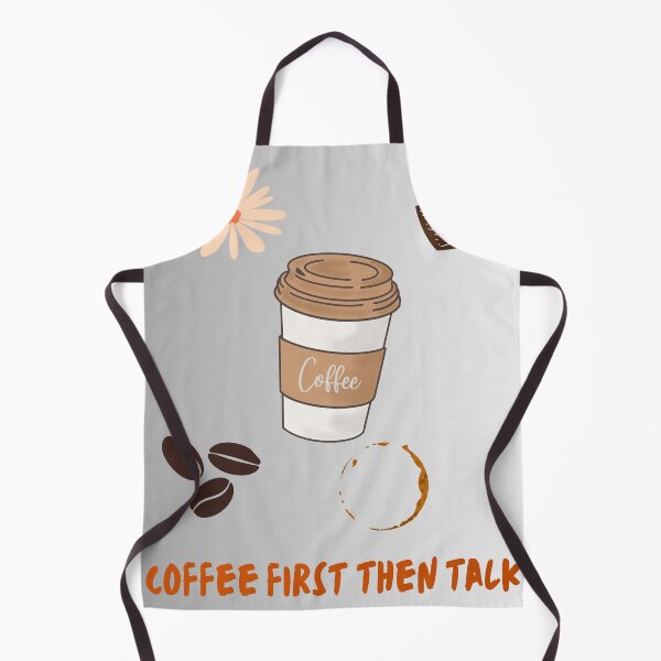 Item preview, Coffee First Then Talk Cute Coffee Lover Design designed and sold by TiredMumClub.
