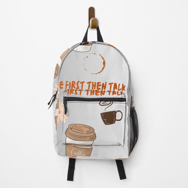 Item preview, Coffee First Then Talk Cute Coffee Lover Design designed and sold by TiredMumClub.