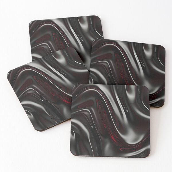 Item preview, Liquid Chrome Flow Abstract Waves designed and sold by Peac7e.