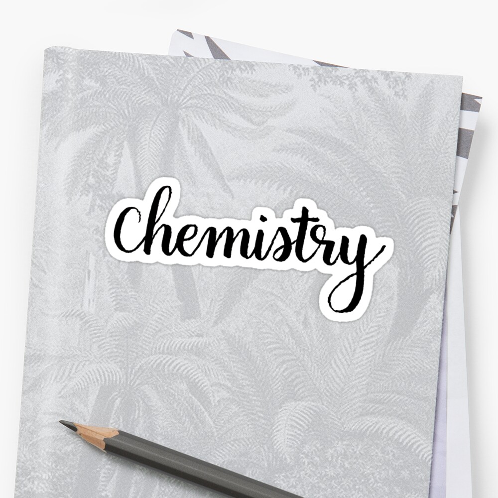 chemistry assignment calligraphy