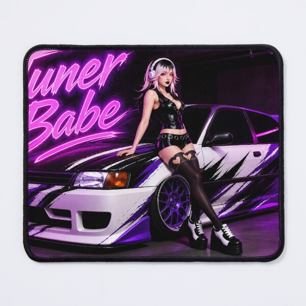 Item preview, Neon "Tuner Babe" designed and sold by BleedingFrames.