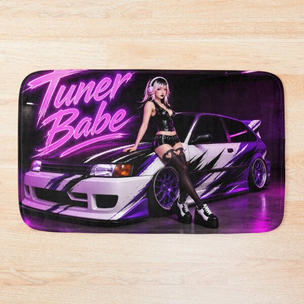 Item preview, Neon "Tuner Babe" designed and sold by BleedingFrames.
